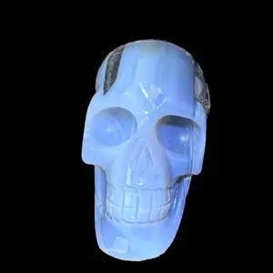Skull Crystal carving Home Ornament