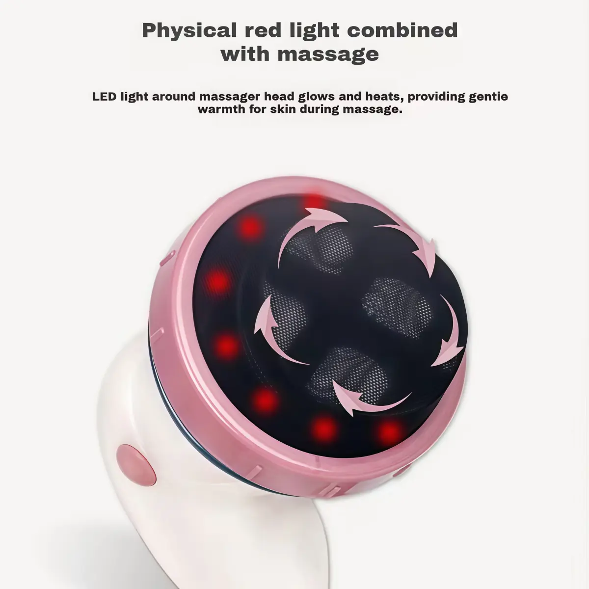 Zero Queen Handheld Body Massager with 3 Massage Heads and 3 Washable Pads  - Target Abdomen/Waist/Arms/ Easy to Clean - TikTok Shop