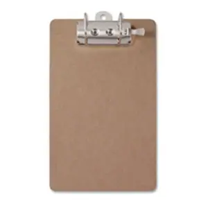 Saunders Manufacturing SAU05712 Clipboard- 2 Locking Arch-Rings- 2-.50in. Cap- 9in.x15in.- Brown