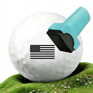 Funny Golf Ball Stamp, (The America Series) Golf Ball Marker, Reusable Golf Ball Marking Tool to Identify Golf Balls Great Golf Gift For Father's Day