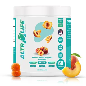 Altralife Calming Gummies | With Rhodiola Rosea, Kava, Holy Basil, & Magnesium Glycinate | 30 Servings