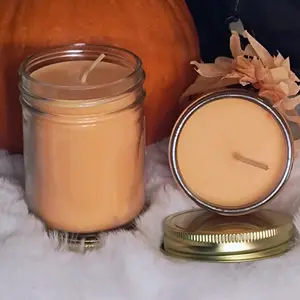 Pumpkin pecan waffle candle (Decor) Freshener Cozy Scented Scent Fragrance Aroma Ornaments Jar