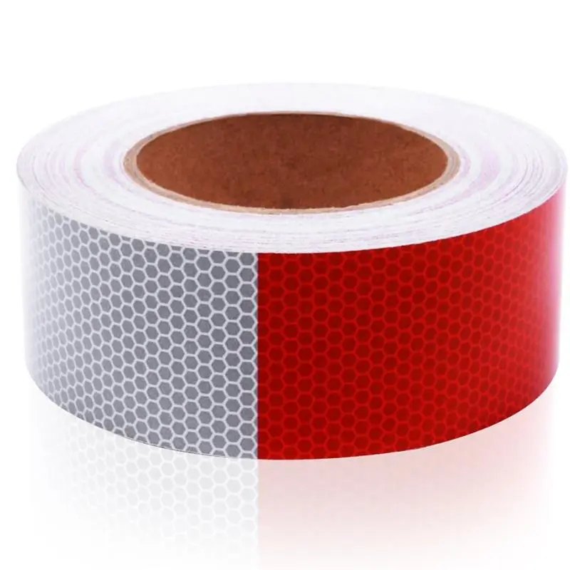Reflective Conspicuity Tape, DOT-C2 Approved Truck & Semi Truck Accessories, 2"x65' Roll - 1 Piece for Trailers