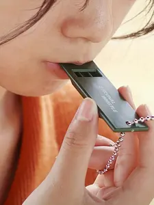 2pcs Three-frequency Outdoor Sports Survival Whistle, Life Saving Whistle, First Aid Whistle, Student Exercises Whistle, Referee Whistle, Travel/Hiking Survival Whistle, High-Pitch, High Frequency, Earthquake Relief Whistle, Survival Tools