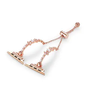 Rhinestone Decor Watch Band (Band Only), Fashionable Replacement Watch Band for Apple Watch Smart Watch Straps, Smartwatch Strap, Smart Watch Accessories