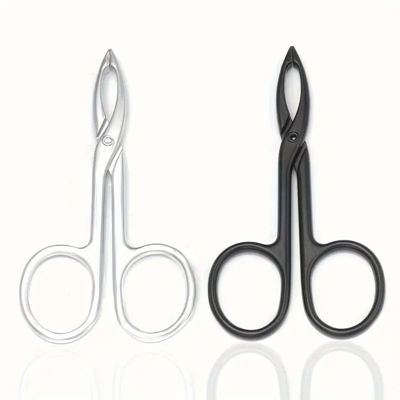 3pcs Tweezer Scissor Type, Handle Straight Tip Scissor Shape, Eyebrow Close Fit Tweezer, Used for Epilator, Facial Hair and Eyebrow Care, Eyebrow Makeup Tool, Cosmetic Tools