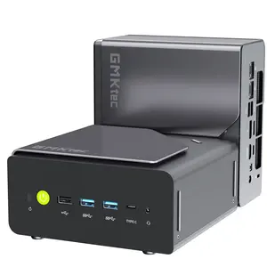 GMKtec Mini Gaming PC，32GB RAM 1TB SSD，AMD Ryzen 7 H 255 (Upgraded 8745HS) , Desktop Mini Computers, WiFi 6E, BT 5.2, NucBox K12