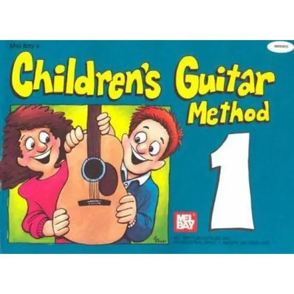 USED Book - Mel Bay Children's Guitar Method, Vol. 1 by William Bay (Paperback) - english