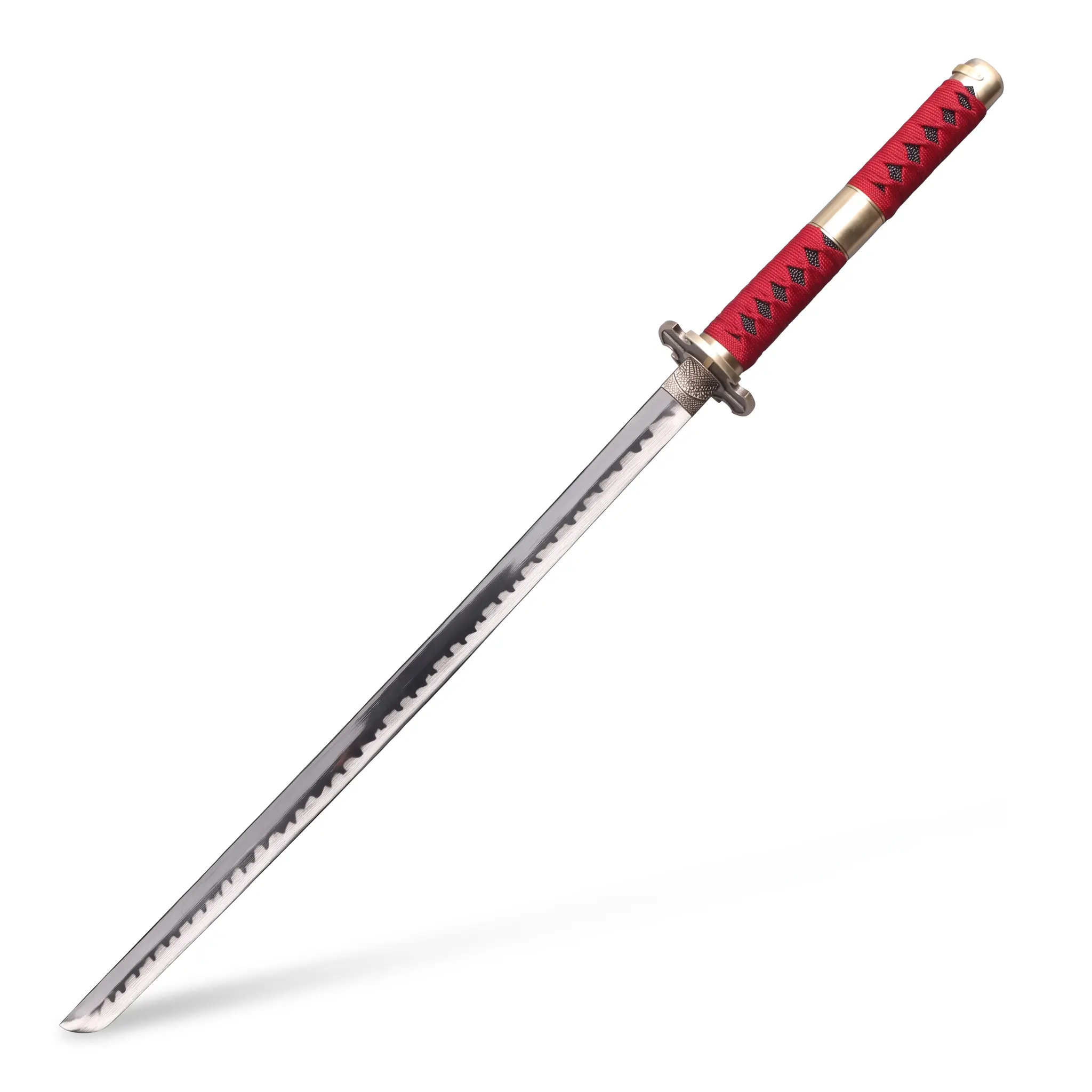 Premium 41-Inch Legendary Rogue Samurai Sword Replica - Removable Structure Alloy Prop Blade,  Electroplated Guard, Safe Blunt Fan Collectible