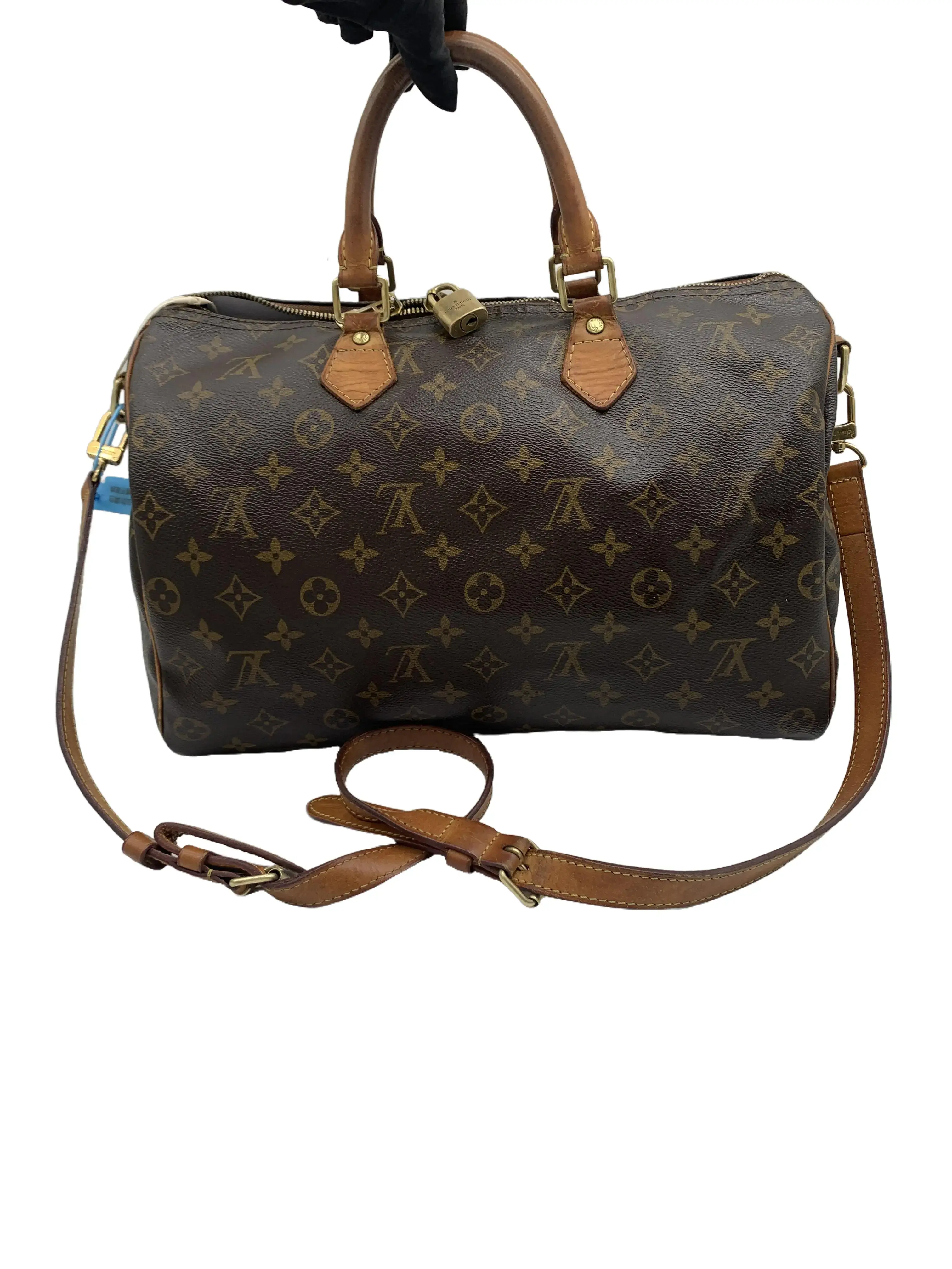 Pre-owned Louis Vuitton Monogram Boston Handbag Crossbody/WJ08102108/2108