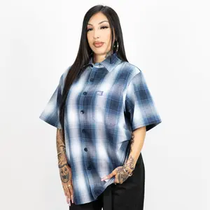 FB County Short Sleeve Checker Flannel Shirt