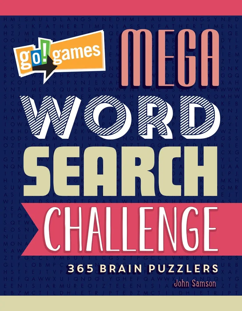USED-Go!Games Mega Word Search Challenge by Samson, John (Paperback)
