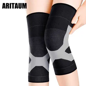 ARITAUM Knee Brace Support Strap for Arthritis Pain, Tendonitis, ACL, Athletic Injury, Osteoarthritis, Women, Men, Running, Meniscus and Patella Surgery fabric