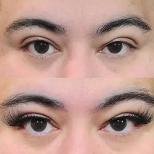 (5 pairs) Cat Eye / Style - Vegan false eyelashes