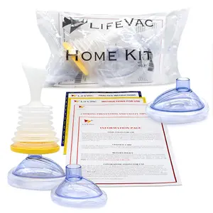 LifeVac Home Kit - LifeVac - Choking Rescue Device for Adult and Children Portable Airway Clearance Device