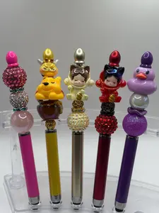 Beaded Stylus Pen | Character Topper Touchscreen Pen | Handmade Rhinestone Kawaii Stylus | Gift for Her