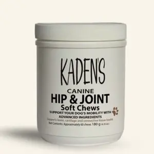 Kaden's Canine Hip & Joint Soft Chews - Advanced Ingredients for Dog Mobility Support - 60 Chews per Container