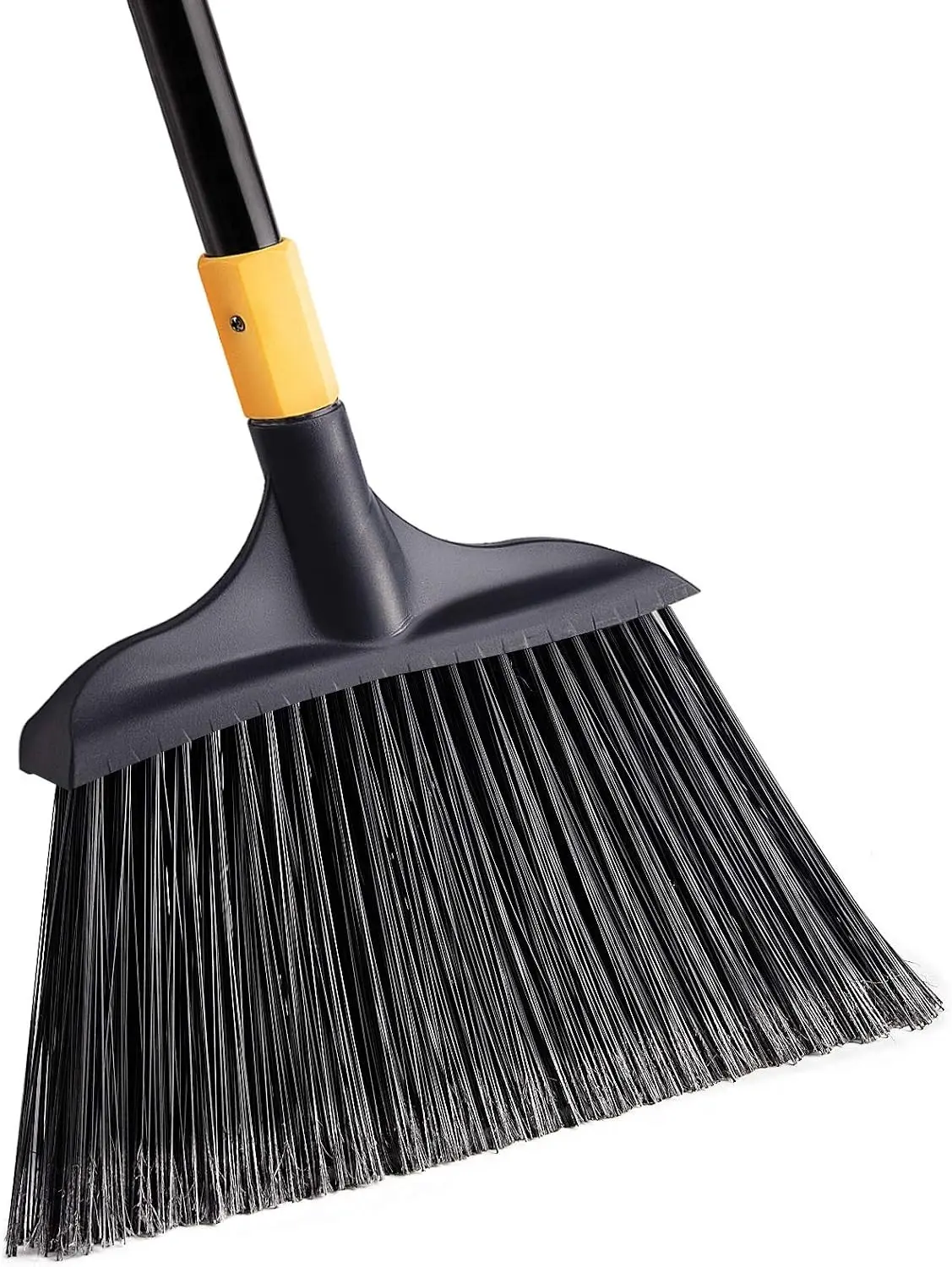 Heavy-Duty Broom Outdoor Commercial for Courtyard Garage Lobby Mall Market Floor Home Kitchen Room Office Pet Hair Rubbish 54Inch