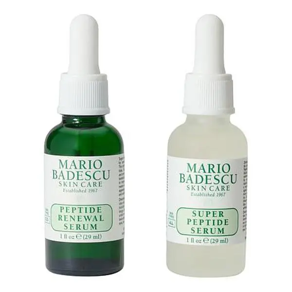 Mario Badescu Peptide Renewal and Super Peptide Serum 1 oz. Duo