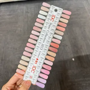 DND DC Sheer Collection from 2436 to 2471 36 colors options duo gel and lacquer nude gel sheer nude