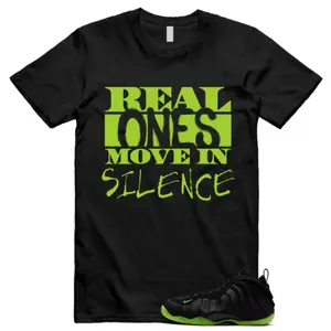 Unisex Shirt to Match Sneaker, Foamposite Volt Black Air One T Shirt Match REAL, Trending Shirts, Top T-Shirt