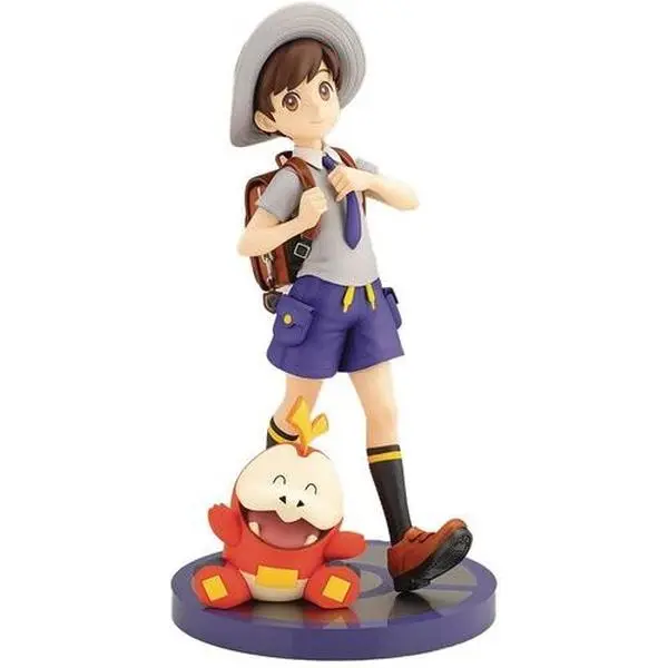 Kotobukiya - Pokemon - ARTFX J - Florian With Fuecoco Statue  [COLLECTIBLES] Statue, Collectible