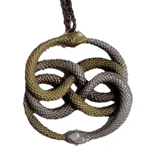 The Neverending Story - Large Auryn (Gold and Silver)