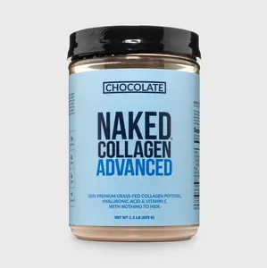 Chocolate Collagen Peptides with Hyaluronic Acid | Naked Collagen Advanced - 1.3 LB