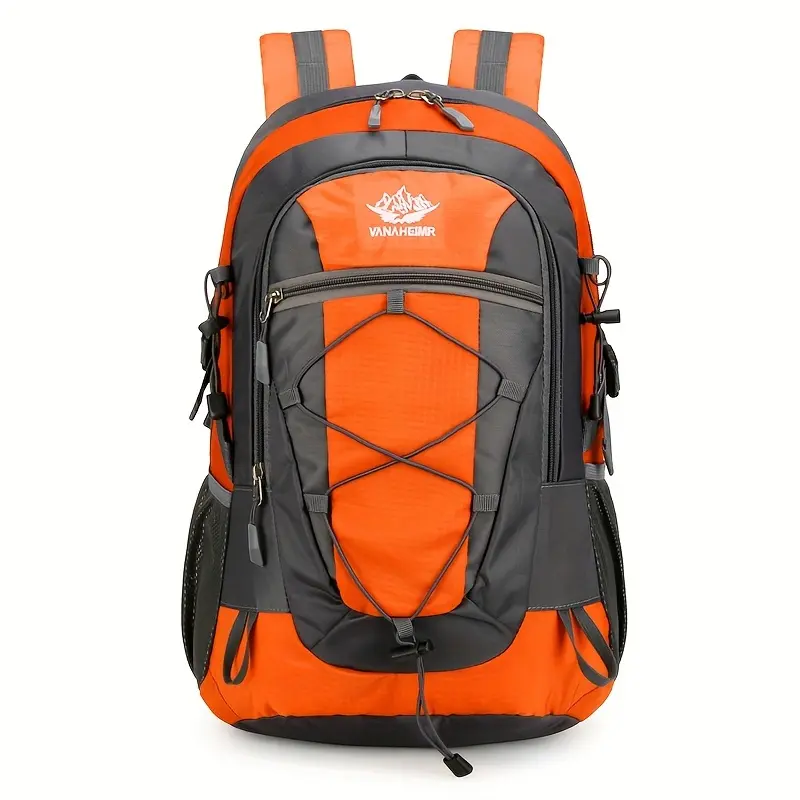 Outdoor Mountaineering Bag, Lightweight Multi Functional Travel Hiking Backpack, Can Fix Hiking Poles, May Have Slight Color Difference Due to Lighting