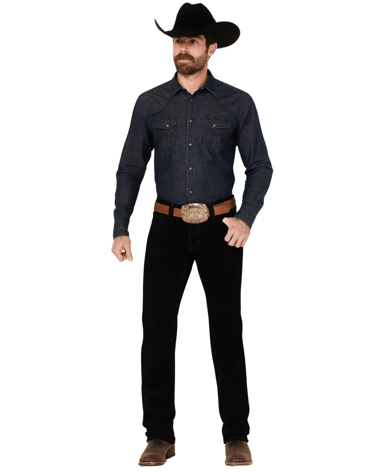 Rock & Roll Denim Men's And Men'S Revolver Slim Straight Reflex Jeans - Bm1rd02484