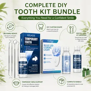 Oral Moldable Temporary Tooth Repair Kit - DIY Customizable Beads, Dental Tools for Costume, Cosplay Smile Enhancement (Beauty & Personal Care, Nasal & Oral Care) Whitening