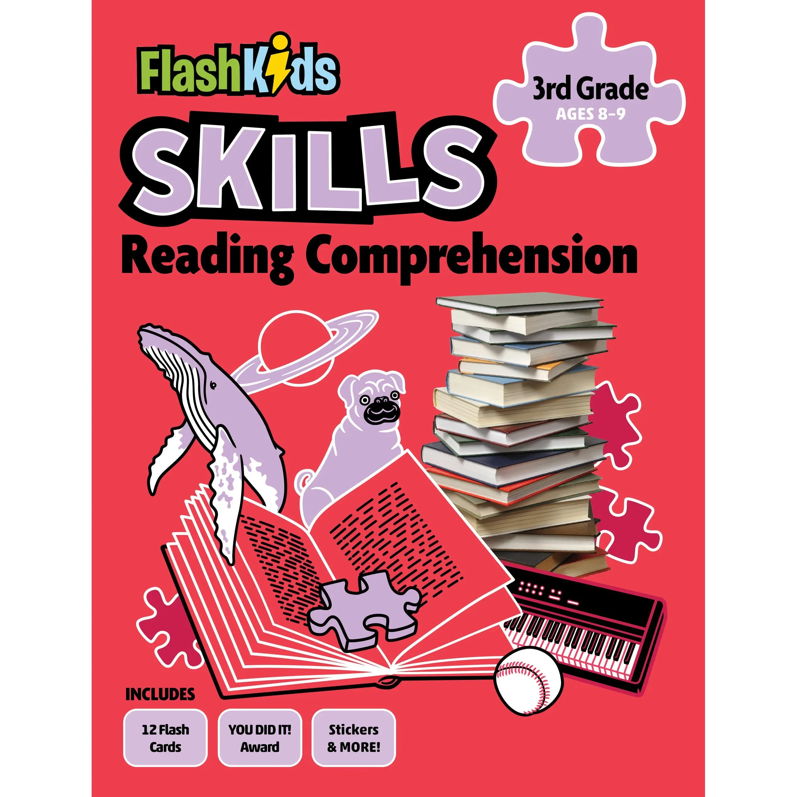 Reading Comprehension: Grade 3 by Flash Kids Editors [Paperback Book]
