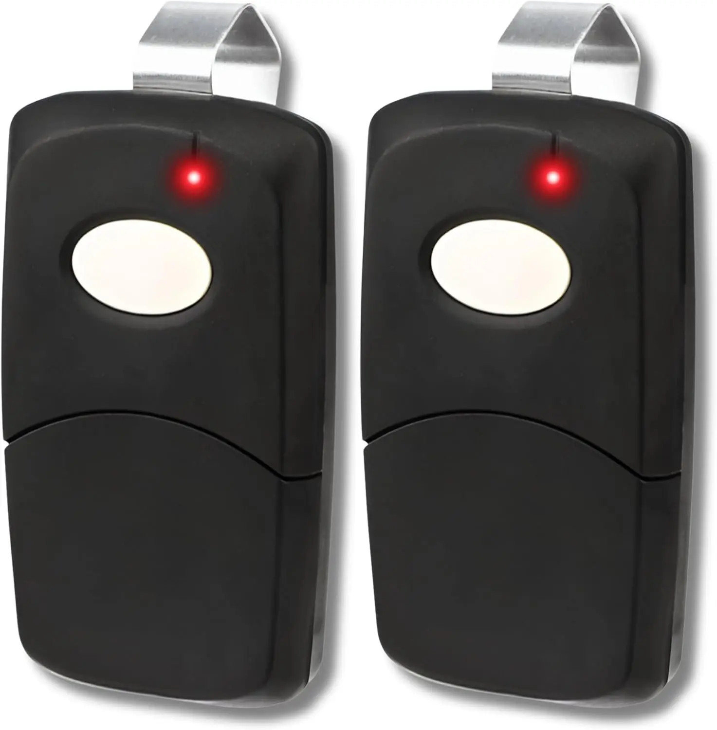 2X  Door Opener Remote for Linear Multicode 3089 308911 MCS308911, 1089, 3070, 3060, 10 dip  Gate Opener Remote 300MHz,  Clicker Replacement (Black)