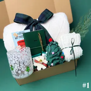 Christmas Gift Box, Christmas Care Package, Holiday Gift Box, Hygge Gift Box, Box for Women, Self Care Gift Box, Winter Gift Box Best Friend