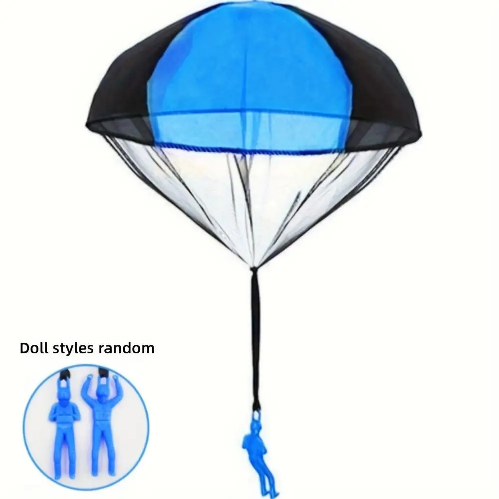 Parachute Toy, 1 Count Hand Thrown Mini Parachute Toy, Fun Outdoor Toy, Flying Toy for Family