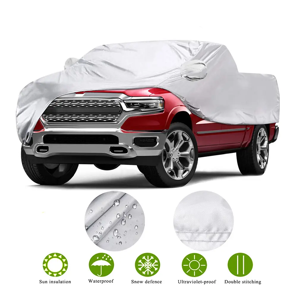 Car Cover  for Pickup Truck, Breathable Waterproof for Chevrolet C1500 C2500 Sun UV Rain Dust Protector waterproof car cover frost  guard