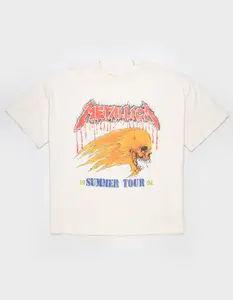 METALLICA Tour Mens Boxy Tee