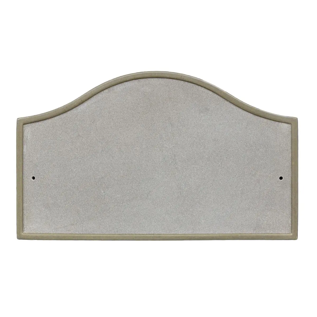 QualArc RIG-4916-SL 10 in. Ridgestone Serpentine Crushed Stone Do-It-Yourself Address Plaque Kit, Slate Color, Home Decor Signs