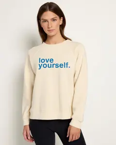 Reset Raglan Sweatshirt Love Yourself