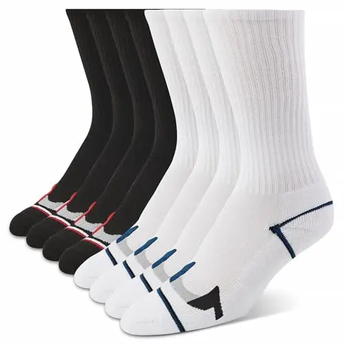 8 Pairs: Black/White