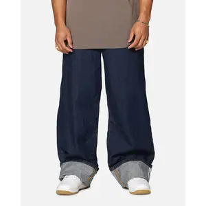 Saint Morta Amplus Selvedge Cuffed Jeans Indigo/Tan