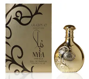 ARABIYAT PRESTIGE Nyla Vani-Elle Eau de Parfum, Unisex Fragrance with Vanilla and Jasmine, 2.7 fl. oz