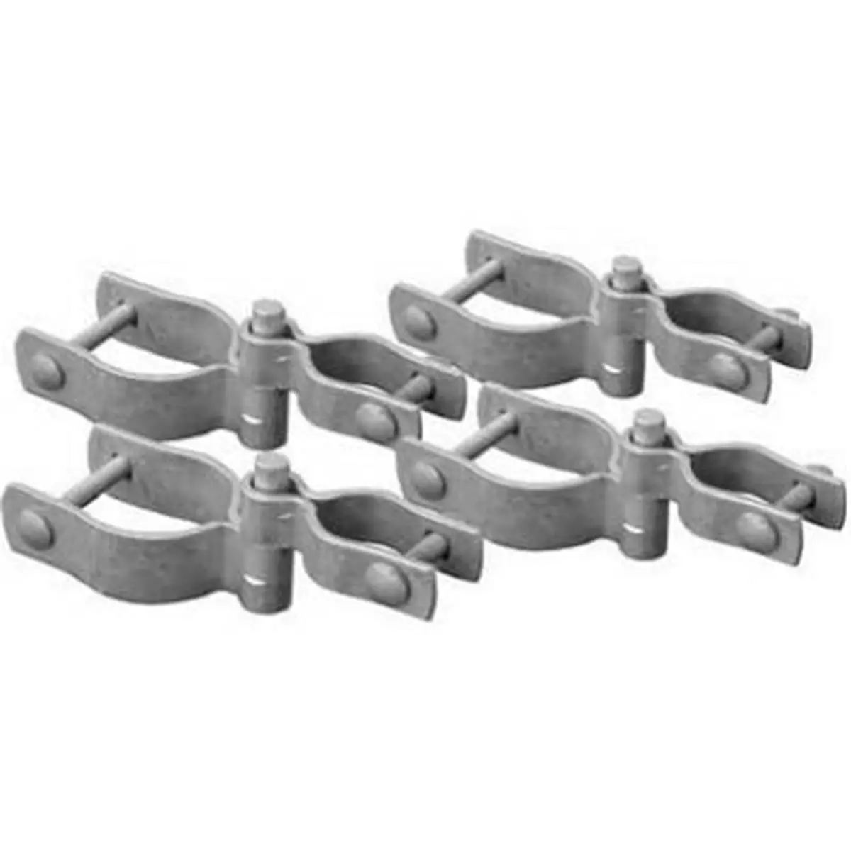 212 MAIN 328538C Galvanized Drive Gate Hardware Set - 2.38 in Chain Link Fitting, 10x7x3 in Dimensions, 4.02 lbs