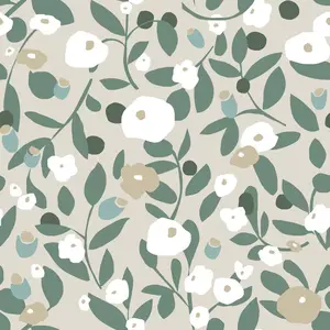 RoomMates Kensington Garden 18'x20.5" Peel and Stick Wallpaper Vintage