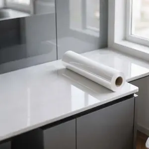 Solid Color Contact Paper, Self-adhesive Peel & Wallpaper, Removable Kitchen Countertop Contact Paper for Old Furniture, Home Decor