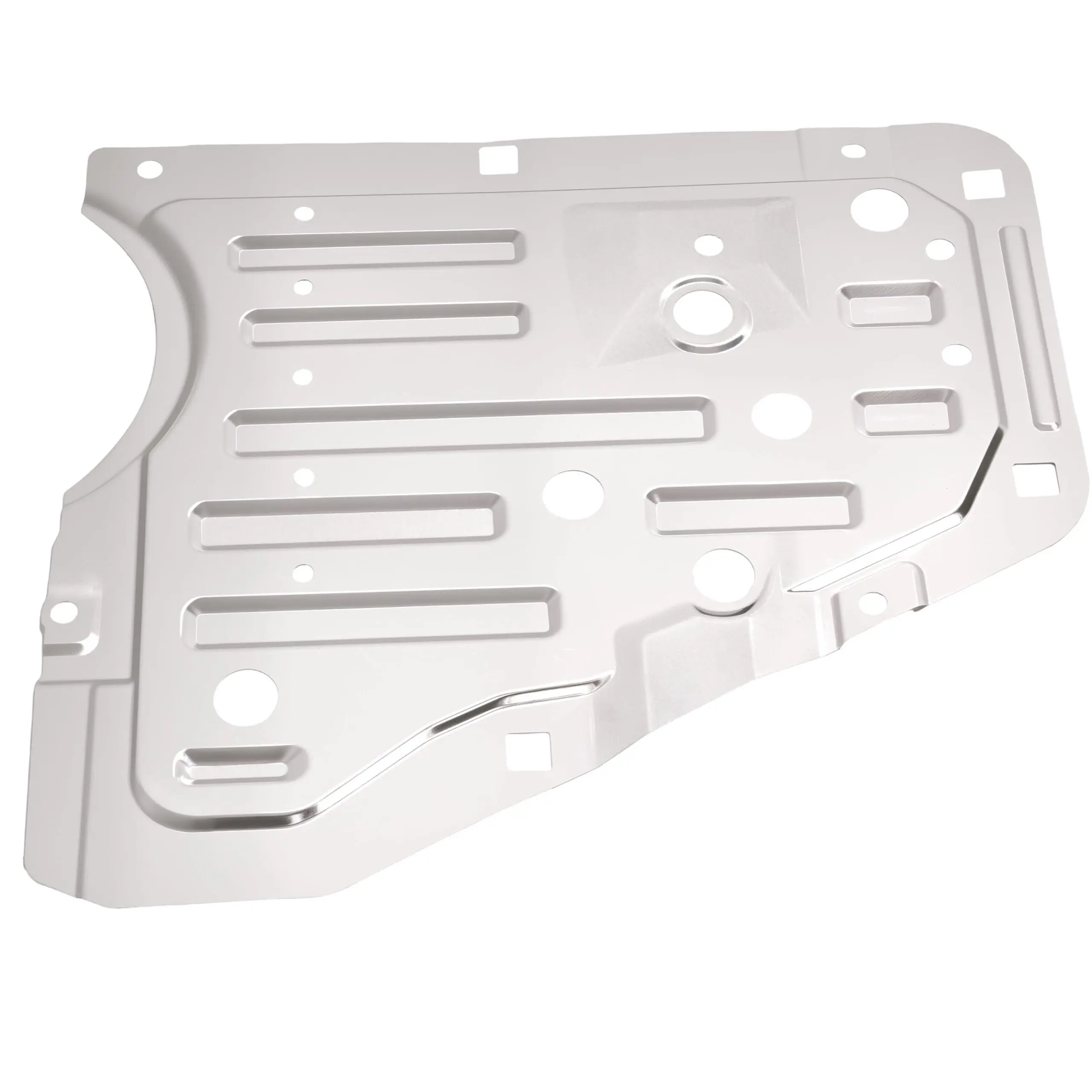 KQQIO Aluminium Engine Splash Shield Plate - Lightweight Metal Debris Guard Trim Cover, Replacement Part for 2012-2015 Civic (Replaces 74114-TR0-A00) with Superior Protection