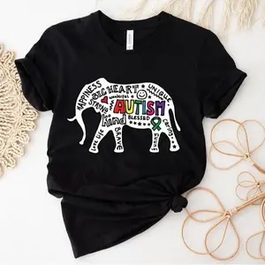 Autism Elephant Shirt, Autism Awareness Shirt, Autism Support T-Shirt, Gift For Special Education Teacher, Special Education Tee
