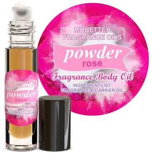 MOBETTER FRAGRANCE OILS Powder Rose Fragrance Body Oil for Unisex Adult