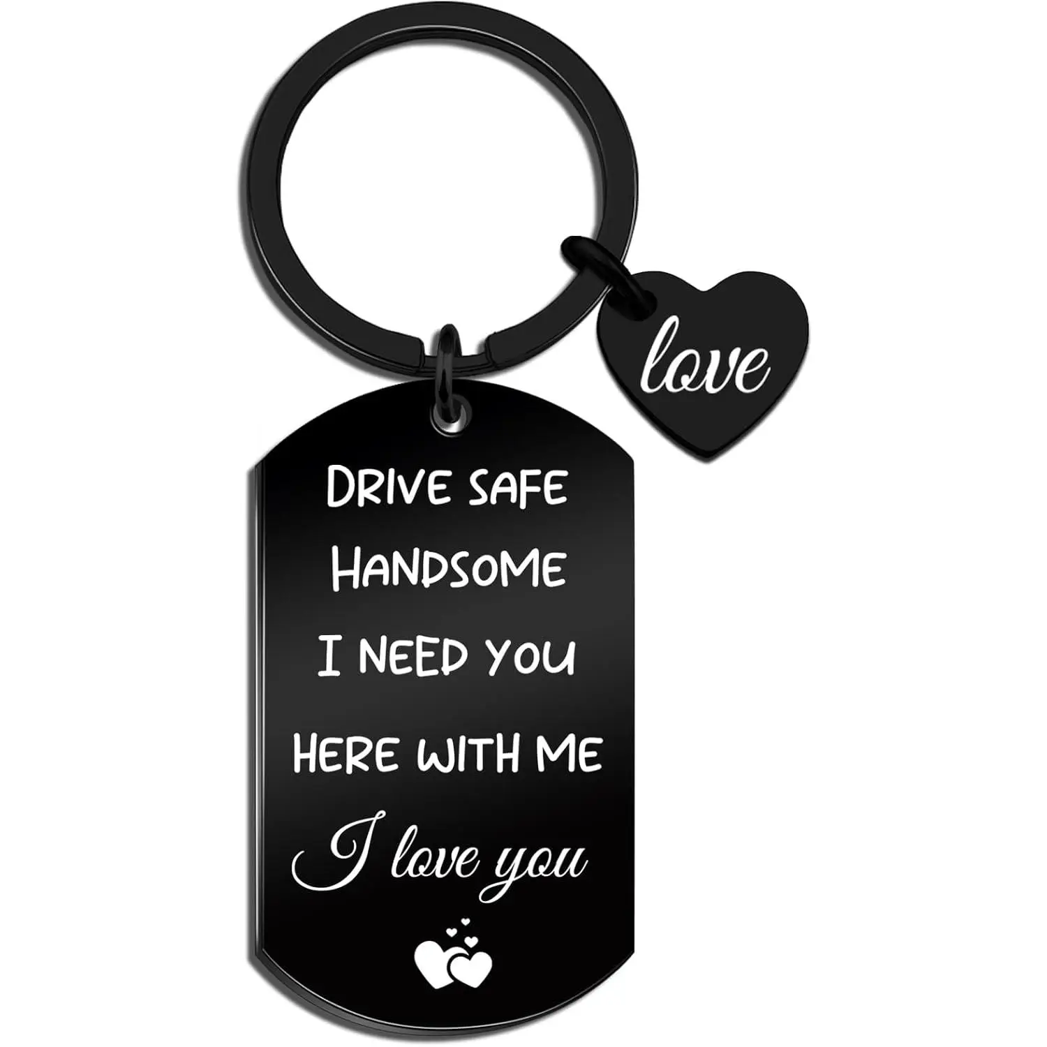 Drive Safe  for Him Stocking Stuffers for Boyfriend BF  Birthday Anniversary Christmas Gifts for Boyfriend Husband I Love You Gifts for Him I Need You Here With Me