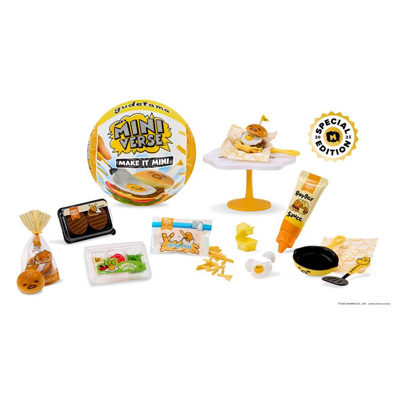 MGA's Miniverse Make It Mini Gudetama, SPECIAL EDITION, LIMITED, EXCLUSIVE